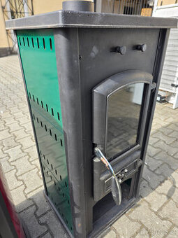 Krbová kamna GUČA SOLARIS, 8kW, zelená