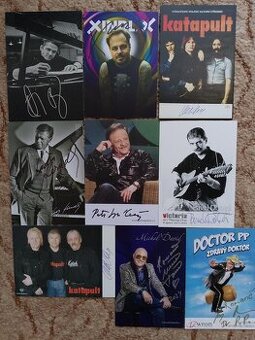 AUTOGRAMY, PODPISY ZPĚVAKU