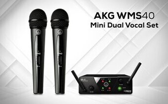 Bezdrátový Mikrofon AKG SR 40 PRO2 DUAL