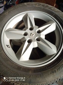 Litá kola Renault 16" 5-ti díra