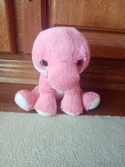 Plyšák dinosaurus růžový