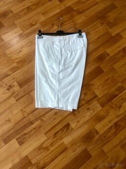 Calvin Klein- bílé pánské krátké kalhoty