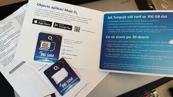 Rezervováno : Datamanie O2 100gb