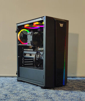 Herní PC | Ryzen 5 3600 | RX 5700-XT | 16GB ARGB | m.2 NVME