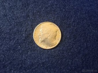 Dukát Miroslav Tyrš 1932-TOOP STAV s ražebním leskem