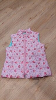 Dívčí vesta délka vesty 130 cm