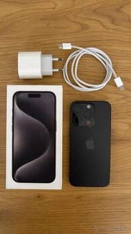 Apple iPhone 15 Pro 128GB černý titan