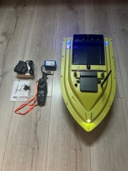 Zavážecí loďka na ryby s senzorem hloubky a teploty (NOVÁ)