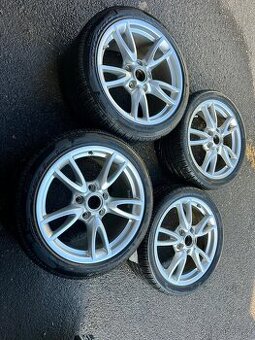 Prodám Porsche kola 5x130 8Jx18 ET57 + 10,5Jx18 ET60