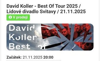 David Koller - Best of Tour 2025 Svitavy