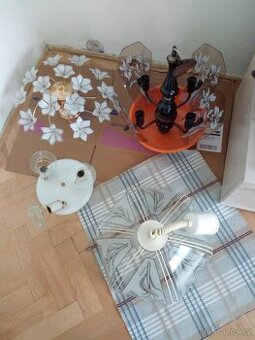 stropní svítidla, lustry