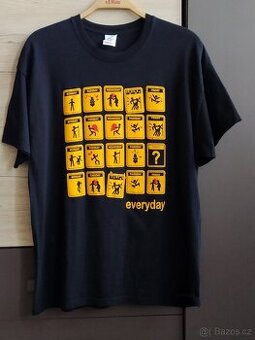 Triko pánské černé