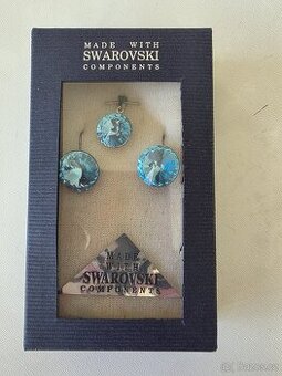 Stříbrné náušnice + přívěsek