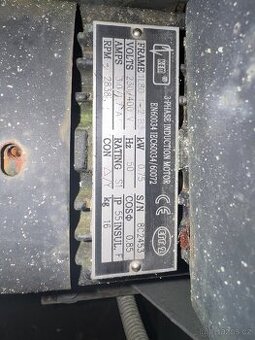 Patkový elektromotor KEM 0,75 kW – 2838 ot./min