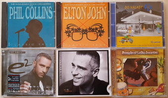 CD hudba, instrumentální, Ramazzotti, Elton, Collins