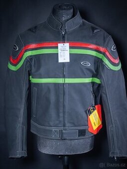 Kožená moto bunda SPEAR Armour XL – chrániče, páteř