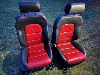 Kožené vyhřívané sedačky Audi S3 8P 3-dvéř