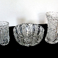 Mísa+váza+vázička z olov.brouš.křišťálu