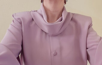 Dámská halenka šeříkově fialová - vel.M/L