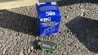 2Q0 698 451 D Zadní brzdové destičky VW Polo EBC GreenStuff