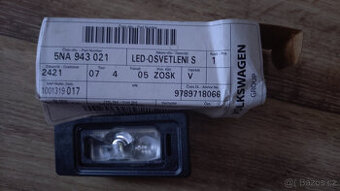 LED světlo SPZ