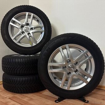 AUDI A4 B5 5x112 R15 ET43+ZIMNÍ 185/65R15 6,5mm