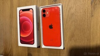 IPhone 12mini 64GB červený, dobry stav
