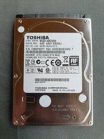 HDD Toshiba 2.5" 500GB SATA