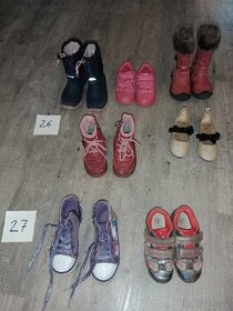 Dětské boty, velikost 26, 27