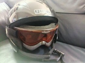 Lyžařská helma Giro Hielo s brýlemi TCM, XL - 1