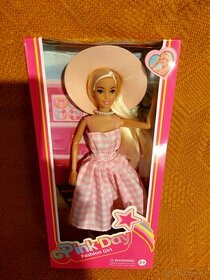 Barbie panenka v růžových šatech - NOVÁ
