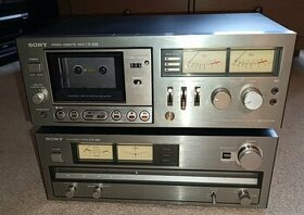 Vintage tape deck Sony Tc k6b a tuner Sony St A6b,čti popis