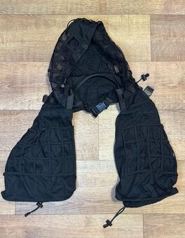 Ghillie oblek s Ripstop tkaninou a Viper Hood Černý taktický