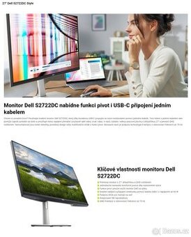 27" Dell S2722DC Style