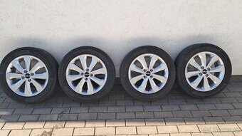 Prodám original letni alukola Kia Rio 4x100 195 55 16