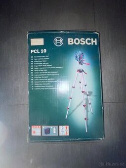 Křížový laser BOSCH PCL 10 vč. stativu