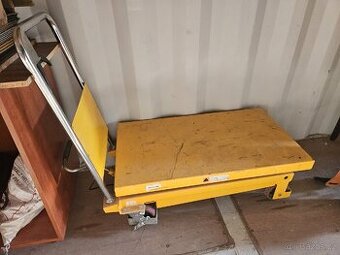 Zvedací stůl 350 kg – nůžkový, výškově stavitelný