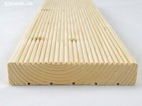 Terasové prkno borovice 27x140x4000mm - 1