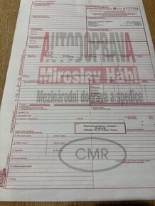 CMR listy - 1
