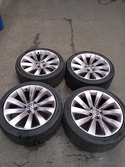 Alu kola 5x112 r18 original Vw Turbine - 1