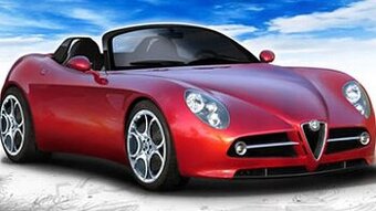 Kompletní přední a zadní náprava Alfa Romeo C8 2008