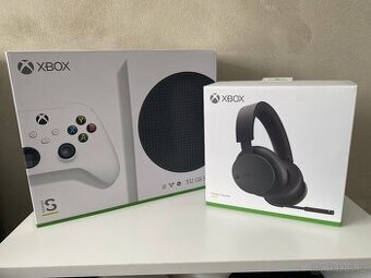 XBOX SERIES S + bezdrátové sluchátka XBOX Wireless