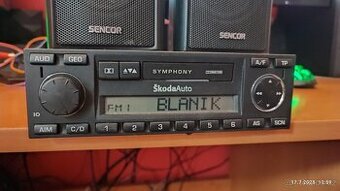 📻 Škoda Symphony – originální rádio ✅