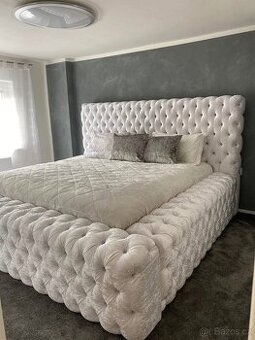 Prodám nádherný luxusní přehoz na postel v elegantní béžové