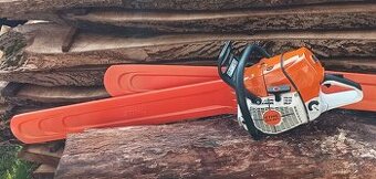 Nová pila Stihl MS661, řetězy, lišty, katr na fošny a trámy