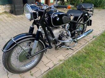Motocykl BMW R 50, sbírkový stav, doklady, TOP
