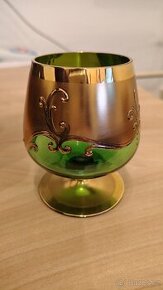 Sklenička zlacená Nový Bor