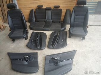 Bmw e91 polokozeny interiér