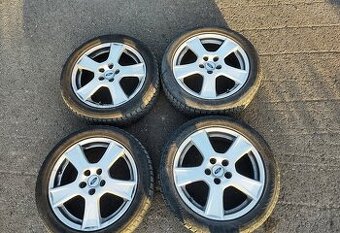 Alukola 5x108 R17 se zimními pneu 205/50 R17 6 mm