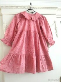 Nepoužité nové šaty Lindex 122 i 128 a 116 kytičky